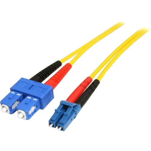 SMFIBLCSC4 StarTech 4m Single Mode Duplex Fiber Patch Cable LC-SC