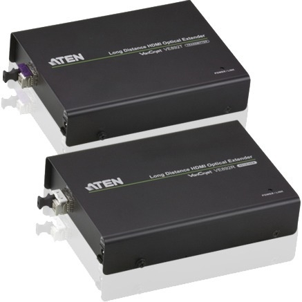 VE892 Aten HDMI Optical Extender 1 Input Device 1 Output Device 65616.80 ft Range 1 x HDMI In 1 x HDMI Out Serial Port Full HD 1920 x 1080 Rack-mountable
