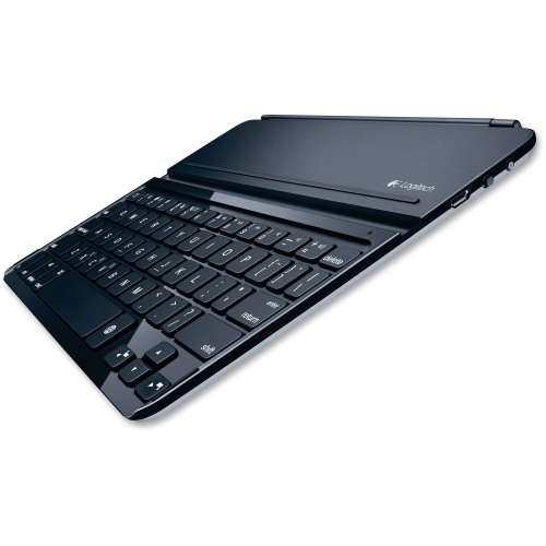 920-005510 Logitech Ultrathin Keyboard/Cover Case for iPad Air Gray 9.4" Height x 6.7" Width x 0.3" Depth