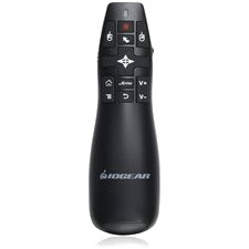 GME430R Iogear Mouse 2.4GHz Gyroscopic Presentation Mouse With Laser Pointer
