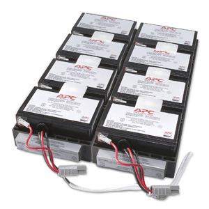 RBC26 APC Replacement Battery Cartridge 26 Spill Proof, Maintenance Free Sealed Lead Acid Hot-swappable (Refurbished)