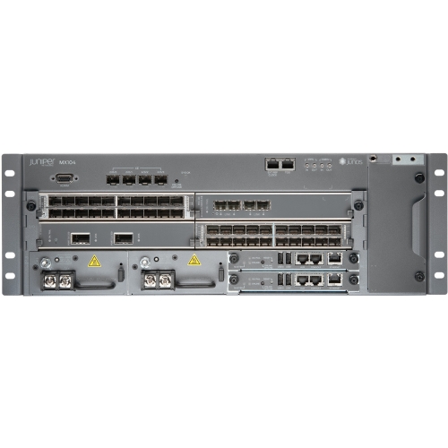 MX104-PREM-DC-BNDL Juniper MX104 3D Universal Edge Router (Refurbished)