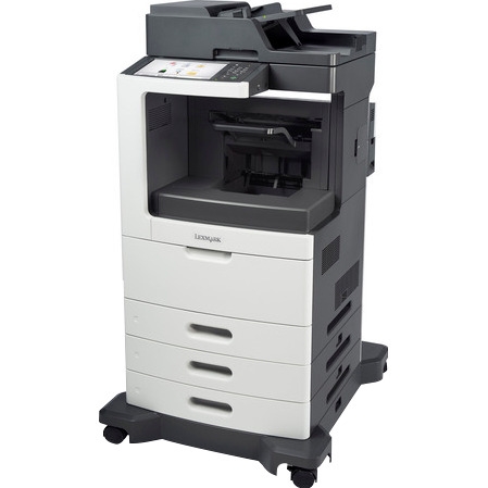 24TT313 Lexmark MX810dtpe (1200 x 1200) dpi 55ppm (Mono) 550-Sheets USB 2.0 Gigabit Ethernet Multifunction Monochrome Laser Printer (Refurbished)
