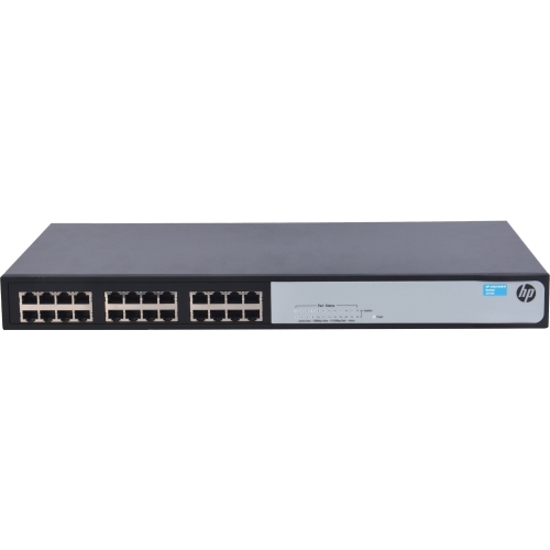JG708A HP 1410-24G-R 24-Ports 1000Base-T Unmanaged Gigabit Ethernet Switch (Refurbished)