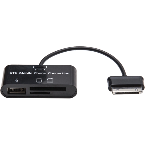 CL-CRD50062 Syba Tech Micro USB OTG 5 Card-Card Reader/USB Hub Cable (Refurbished)