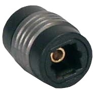 FCTK-FF QVS Toslink Female to Female Coupler 1 x Toslink Female Audio 1 x Toslink Female Audio