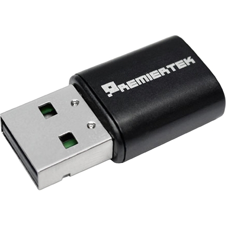PT-8811AU Premiertek 11abgn 433MB 2.4GHz 5.0GHz Wep Wpa (Refurbished)