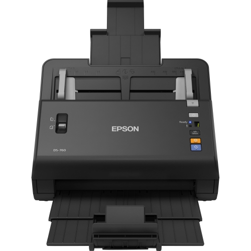 B11B222202 Epson Workforce Ds-760 Sf Clr 600dpi USB 11x17 Doc Sheetfed Scanner (Refurbished)