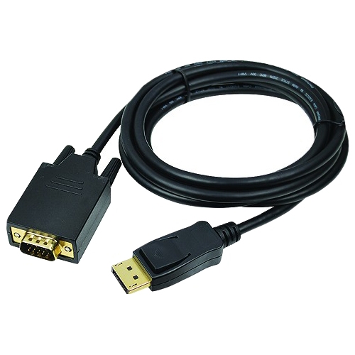 CB-DP0V11-S1 SIIG 6ft Displayport to VGA Male to Female Converter Cable