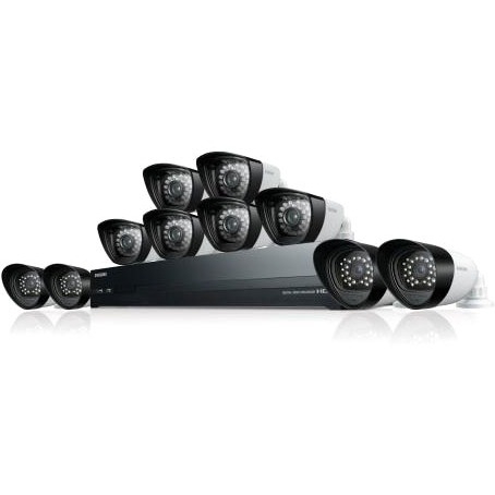 SDH-V5100 Samsung 16 Channel Dvr/10 Camera HDtv Video Surveillance System. HDtv Hy (Refurbished)