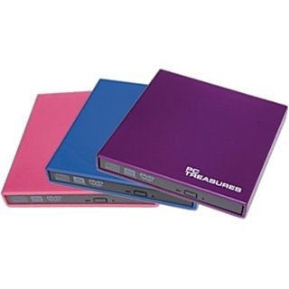 07189-PG PC Treasures s Ext Slim Usb DVD/r