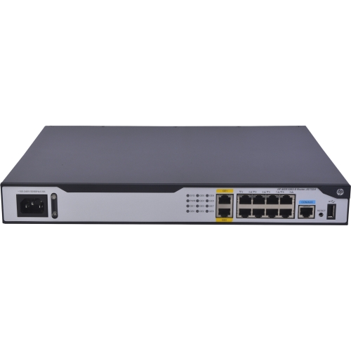JG732A HP MSR1003-8 4GHz Atom Processor 512MB RAM 256MB Flash Memory 8-Ports Gigabit Ethernet Router (Refurbished)