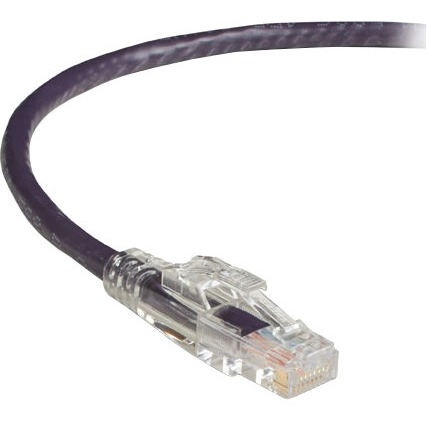 C5EPC70-VT-01 Black Box Gigabase 3 Cat5e Patch Cable Violet 1ft