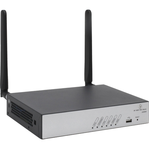JG596A HP MSR930 4G LTE/3G CDMA 533MHz Processor 256MB RAM 128MB Flash Memory 4-Ports 1000Base-T Gigabit Ethernet Router (Refurbished)
