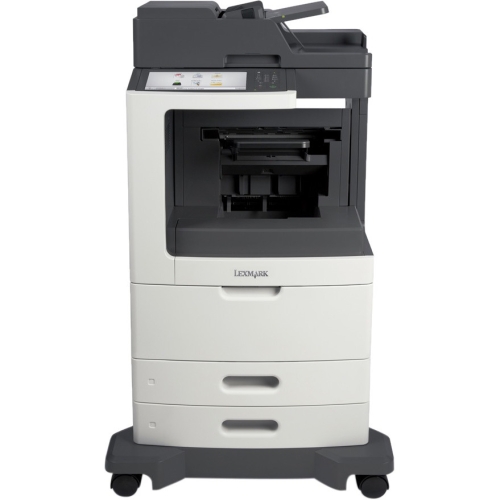 24TT489 Lexmark MX810de (1200 x 1200) dpi 55ppm (Mono) 550-Sheets USB 2.0 Gigabit Ethernet Multifunction Monochrome Laser Printer (Refurbished)