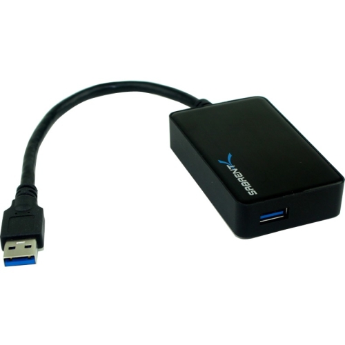 HB-B4U3 Sabrent Quad Port Portable USB 3.0 Hub for Laptop