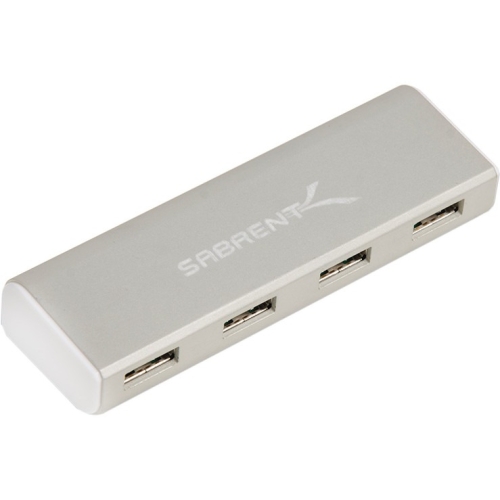 HB-MCS4 Sabrent 4port Usb 3.0 Aluminum Hub Perp For Mac
