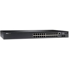 462-5882 Dell N2024P Ethernet Switch 24 Ports Manageable Stack Port 2 x Expansion Slots 10/100/1000Base-T, 10GBase-X 2 x SFP+ Slots 2 Layer Supported 1U High Rack-mountable 3 Year (Refurbished)