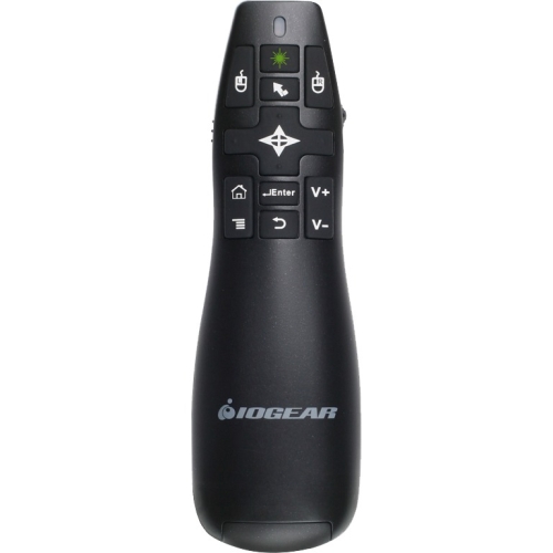GME435G Iogear Mouse Greenpoint Pro 2.4GHz Gyroscopic Mouse With Laser Pointer
