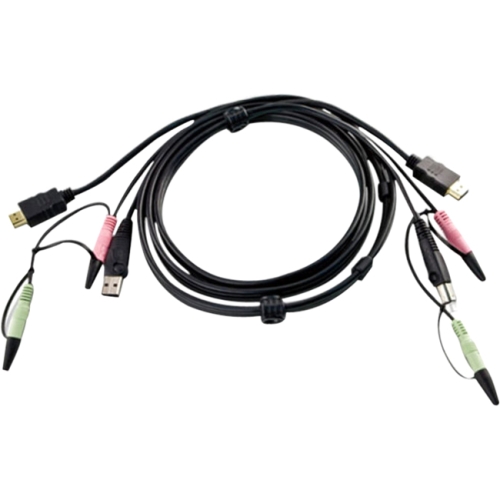 2L7D02UH ATEN 6ft USB HDMI KVM Cable
