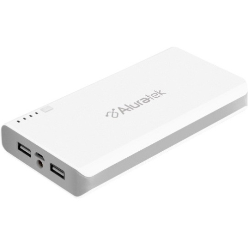 APB14F Aluratek 12000mAh USB Portable Battery Charger with LED (Refurbished)