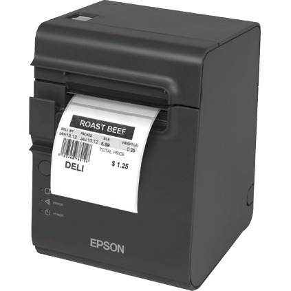 C31C412416 Epson L90 Plus Thermal Label Prtr No Cd Grey Serial/usb W/pwr Sply (Refurbished)