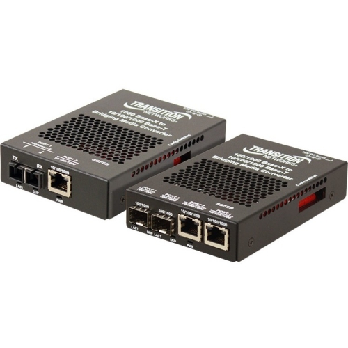 SGFEB1029-130-NA Transition 1Gbps 10/100/1000Base-T to 1000Base-X 1310-1550nm SC 20km Media Converter