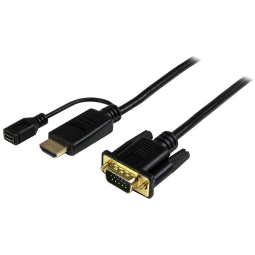 HD2VGAMM6 StarTech 6-ft HDmi To Vga Active Converter Cable