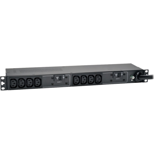 PDUH30HV Tripp Lite 5/5.8kW 208/240V Outlets 10 C13 L6-30P 12ft Cord 1U Rack-Mount Single Phase Basic PDU