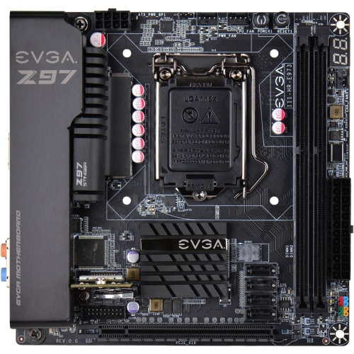 111-HR-E973-KR EVGA Z97 Stinger WiFi Desktop Motherboard Intel Z97 Express Chipset Socket H3 LGA-1150 (Refurbished)