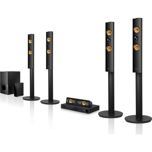 LHB755W LG 5.1-Channel 3D Smart Blu-ray Home Theater System