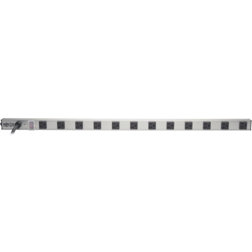 SS361220 Tripp Lite Surge Protector Power Strip 120V 10 5-15R; 2 5-15/20R 15ft Cord 2 x NEMA 5-15/20R, 10 x NEMA 5-15R 2.40 kVA 1650 Joules