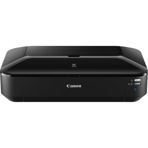 8747B008AA Canon PIXMA iX6850 (9600 x 2400) dpi 14.5ipm (Mono) / 10.4ipm (Color) 150-Sheets USB 2.0 Ethernet 10/100Mbps Wi-Fi 802.11b/g/n Color Inkjet Printer (Refurbished)