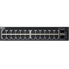 463-5537 Dell X1026 Ethernet Switch 24 Ports Manageable 2 x Expansion Slots 10/100/1000Base-T, 1000Base-X 24 x Network, 2 x Expansion Slot Twisted Pair, Optical Fiber Gigabit Ethernet 2 x SFP Slots 2 Layer Supported 1U High Rack-mountable, Desktop (Refurbished)