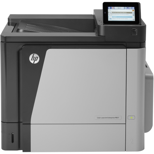 CZ255AR#BGJ HP LaserJet M651N Laser Printer Refurbished Color 1200 x 1200 dpi Print Plain Paper Print Desktop 45 ppm Mono / 45 ppm Color Print A4, Custom Size, A5, A6, B5 (JIS), B6 (JIS), 16K, Postcard, Double Postcard, C5 Envelope, B5 Envelope, ... 600 sheets Standard Input Capacity 120000 pages per month Manual Duplex Print Ethernet USB (Refurbished)