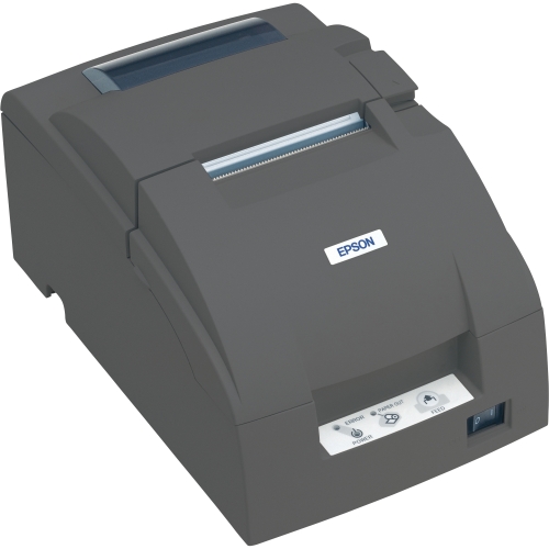 C31C514A8041 Epson TM-U220B 13.3cpi /16cpi 4.70lps Serial Two Color 9-Pin Impact POS Receipt Dot-Matrix Printer (Refurbished)