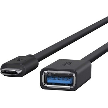 F2CU036BTBLK Belkin 3.0 Usb-c To Usb-a Adapter Usb For Macbook