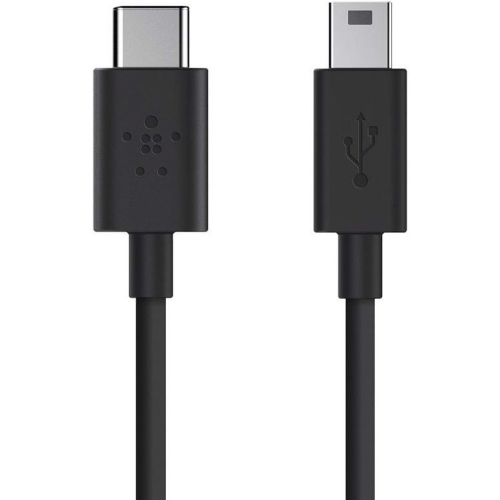 F2CU034BT06-BLK Belkin USB 2.0 C to Mini-B Charge Cable