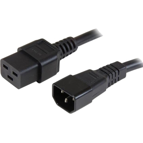 PXTC14C19143 StarTech 3ft 14AWG IEC 320 C14 to IEC 320 C19 Power Cord