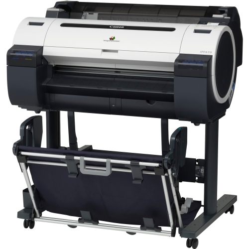 9854B002 Canon imagePROGRAF IPF670 24-inch Large-Format Inkjet Printer with Stand (Refurbished)