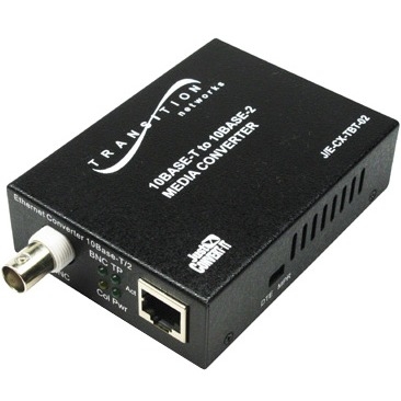 J/E-CX-TBT-02-PCBA Transition 10Base-T (RJ-45) to 10Base-2 BNC for Ethernet Just Convert-IT Stand-Alone Media Converter