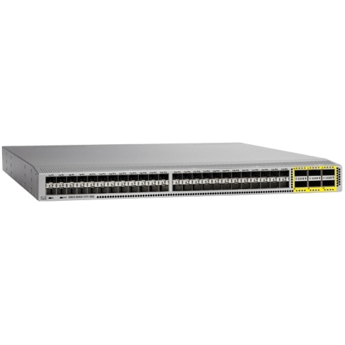 N3K-C3172-BA-L3 Cisco Nexus 3172PQ 72-Ports 10 Gigabit Ethernet 1U Rack-mountable managed Layer 3 Switch 6x QSFP+ Ports (Refurbished)