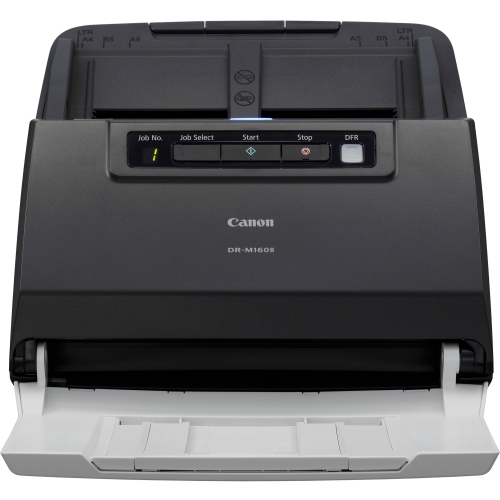 9725B003AA Canon DR-M160 600dpi 120ppm (Mono) / 60ppm (Color) Single Line CIS CMOS Sensor RGB LED Color Document Scanner (Refurbished)