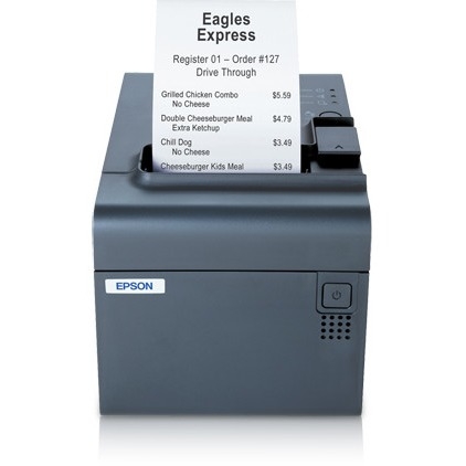 C31C412A7991 Epson TM-L90 Direct Thermal Printer Monochrome Desktop Label/Receipt Print 3.15" Print Width 6.69 in/s Mono 203 x 203 dpi 45 Byte USB Serial Label, Receipt, Liner-free Label, Roll Paper, Ticket 4" Roll Diameter (Refurbished)