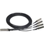 JG331AR HP X240 Direct Attach Copper Splitter Cable Network Cable QSFP+ SFP+ 16.4 Ft for HP 5900AF 48XG 4QSFP+ Switch