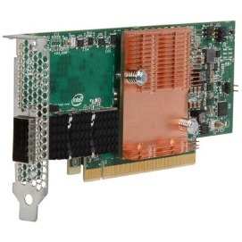 100HFA016LS Intel Single-Port 100Gbps Omni Path PCI Express 3.0 x16 Low-Profile Host Fabric Network Adapter