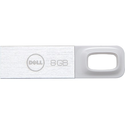 SNP100U2W/8GAM Dell 8GB USB 2.0 Flash Drive White 8GB USB 2.0 White