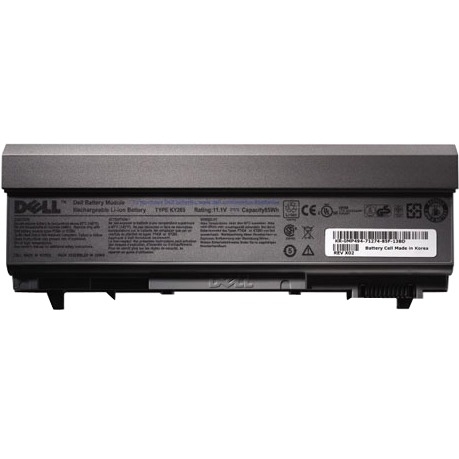 4N369 Dell 90 WHr 9-Cell Lithium-Ion Primary Battery for Dell Latitude E6400 ATG/ E6500 Laptops / Precision Mobile M2400/ M4400 WorkStations (Refurbished)