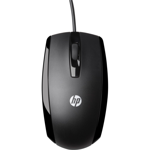 E5E76AA HP X500 Wired Mouse Optical Cable USB Computer Scroll Wheel 3 Button(s) Symmetrical