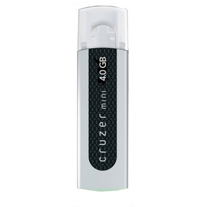 SDCZ2-4096-A10 SanDisk 4GB Cruzer Mini Flash USB 2.0 Drive
